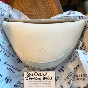 Portland Leather Small Koala in Bone. Brand new, never used, C Grade.